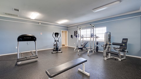 Cardio Machines at Cleburne Terrace, Cleburne, Texas